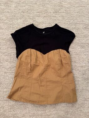 Anthropologie Bustier-Style Top